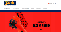 Desktop Screenshot of footzone.ca